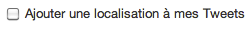 Ajouter une localisation